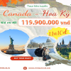 Tour liên tuyến Canada - Mỹ hấp dẫn